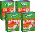 Curad Heavy Duty Bandage Extra Long, 75 x 4.75, 20 Count, Pack of 4