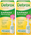 Debrox Earwax Removal Drops with Gentle Microfoam Cleansing Action, 0.5 fl oz, Adults and Children Over 12 Years of Age (Pack of
