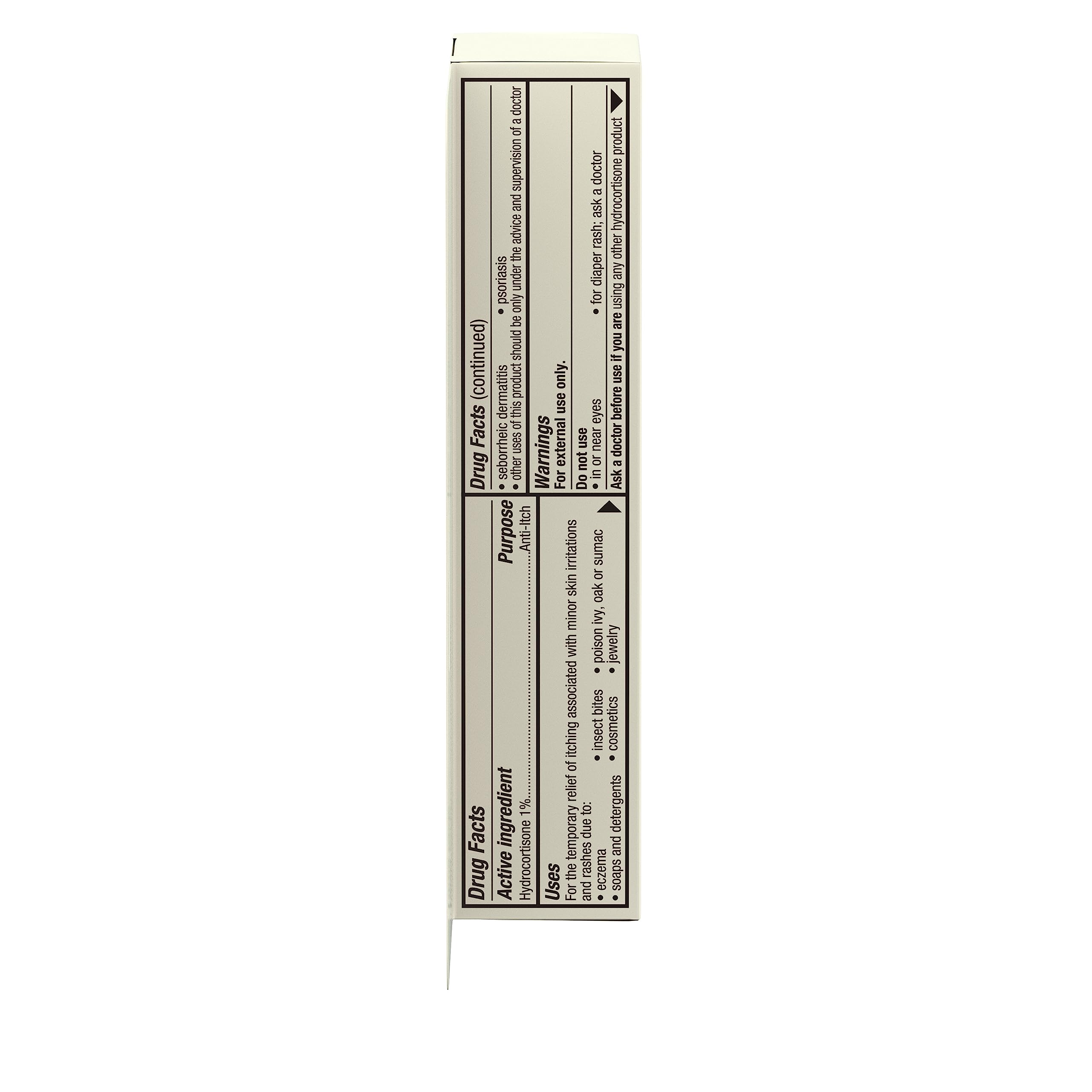 Aveeno Maximum Strength 1% Hydrocortisone Anti-Itch Cream with Pure Oat Essence, Triple Oat Complex, Aloe & Vitamin E, for Itch,