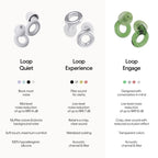 Loop Engage Earplugs for Conversation -  Low-Level Noise Reduction with Clear Speech - Social Gatherings, Noise Sensitivity & Pa