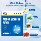 MQ 28ct Motion Sickness Patches Non Drowsy, Sea Sickness Patches for Cruise Travel Essentials, Waterproof Patch Behind Ear for C