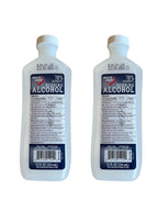 Generic Isopropyl Alcohol 70% Antiseptic and Cleaner (2 12oz Bottles), Clear