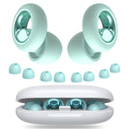Vosaf Ear Plugs for Sleeping Noise Cancelling, Soft Ear Plugs for Concert, 45dB Reusable Ear Plugs for Noise Reduction with 8 Ea