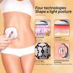 OYNEAGR Body Massager Machine, Professional Handheld Massager with 6 Massager Heads & 3 Modes & 15 Levels, Cordless Electric Bod