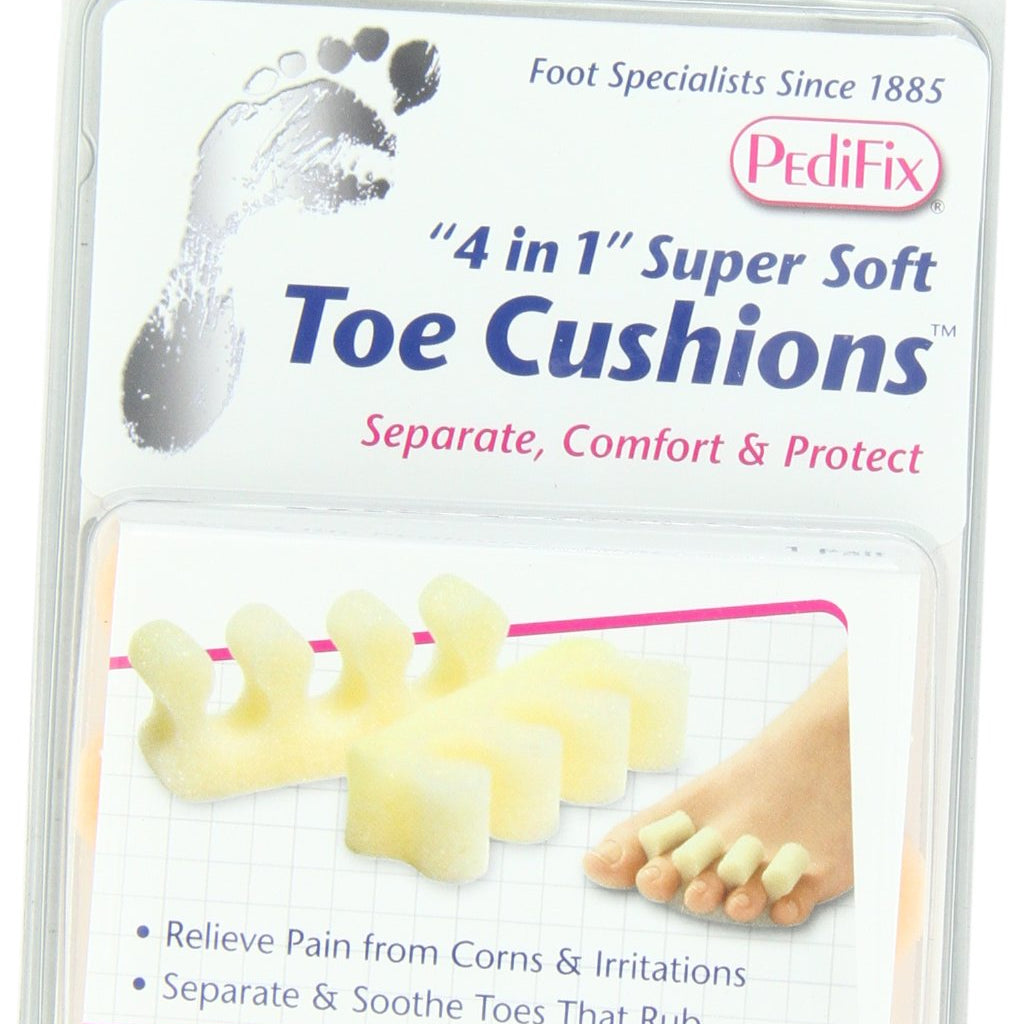 PediFix '4 In 1' Super Soft Toe Cushions, 2 Count