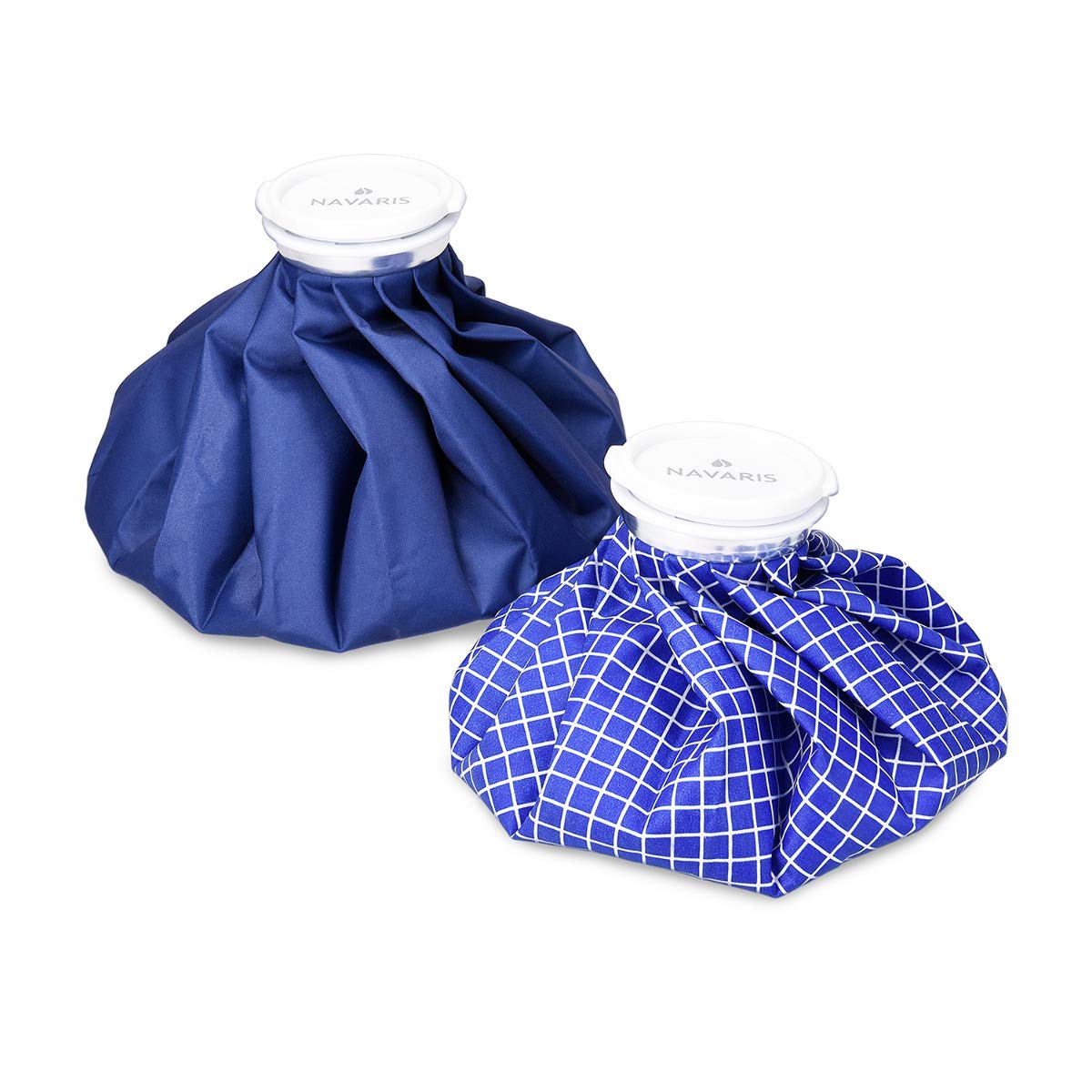 Navaris Set of Hot and Cold Bags - Reusable Ice Bag Hot Water Bottle for Knee, Back, Shoulder