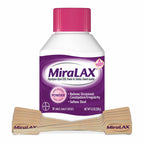 MiraLAX Laxative Powder, Gentle Constipation Relief for Adults, Stool Softener with PEG 3350, Nonstimulant Laxative, No Harsh Si