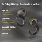 Ear Plugs, Medical Grade Silicone Ear Plugs for Sleeping, 25dB Ear Plugs for Noise Cancelling, 1g Extra-light Weight Earplugs, A
