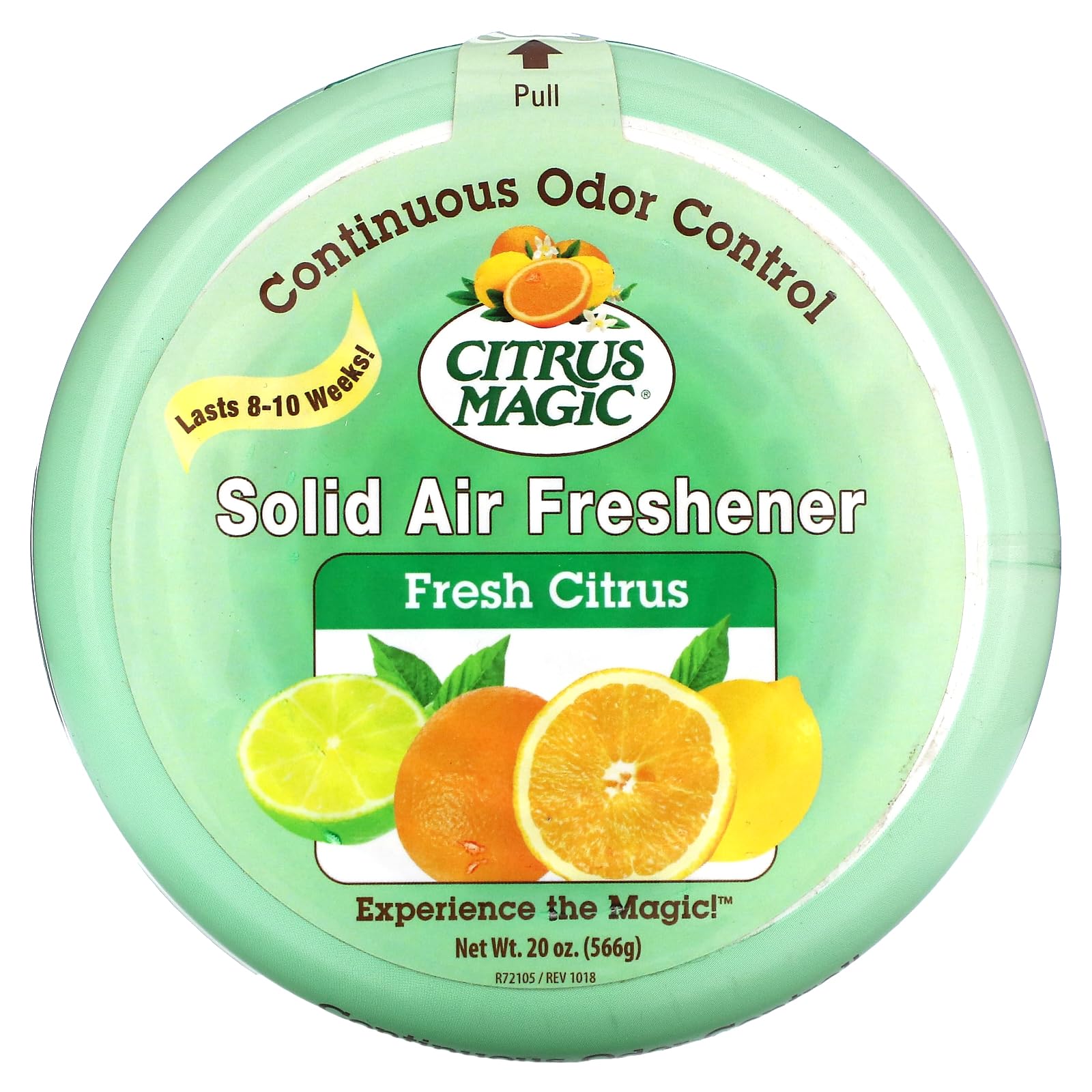 Solid Air Freshener, Fresh Citrus, 20 oz (566 g), Citrus Magic