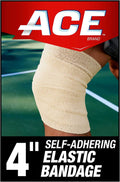 Ace Self-Adhering Elastic Bandage, 4 Inches - 1 Each (value Pack of 9)