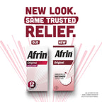 Afrin Original Strength Nasal Decongestant Spray 0.5 Fl Oz, Pack of 6