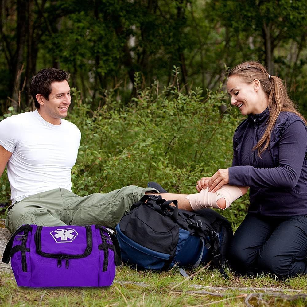 Dixie EMS Dixigear Empty First Responder II Bag 10.5 x 5 x 8 - Purple