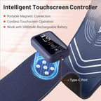 Red Light Therapy Belt & Back Massager for Pain Relief, Infrared Light Therapy Vibration Rechargeable, Red Light Therapy Device