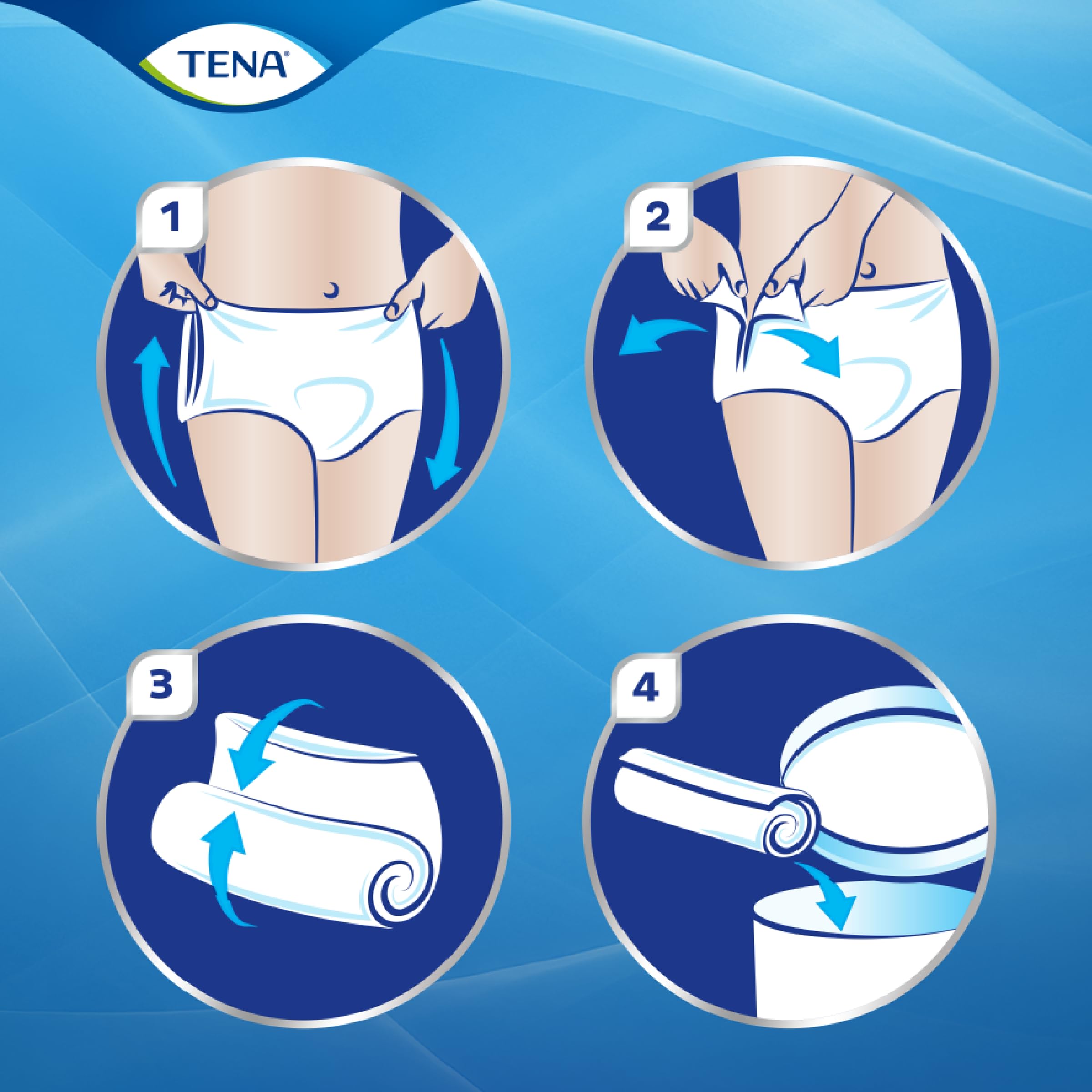 Tena Pants Plus Extra Large x 12