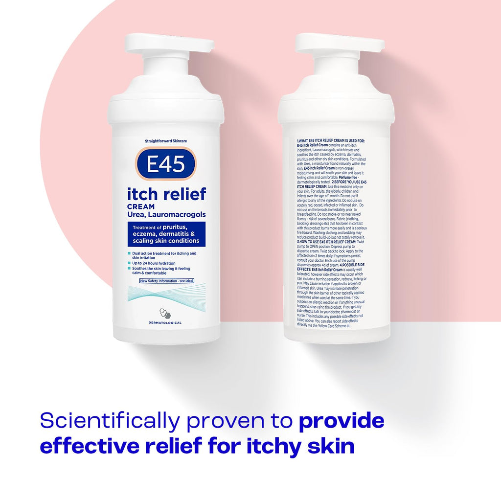 E45 Itch Relief Cream 500G