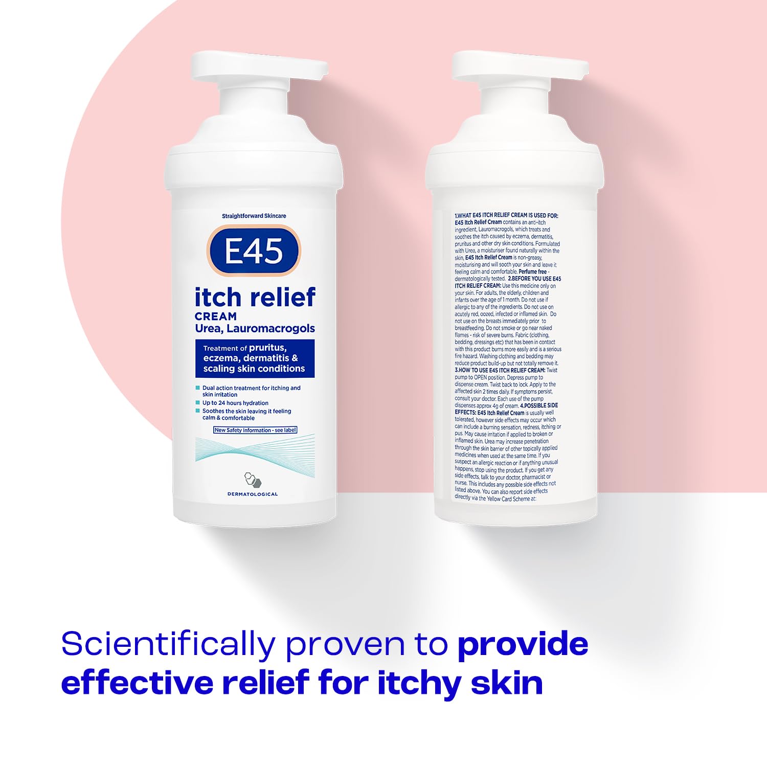E45 Itch Relief Cream 500G