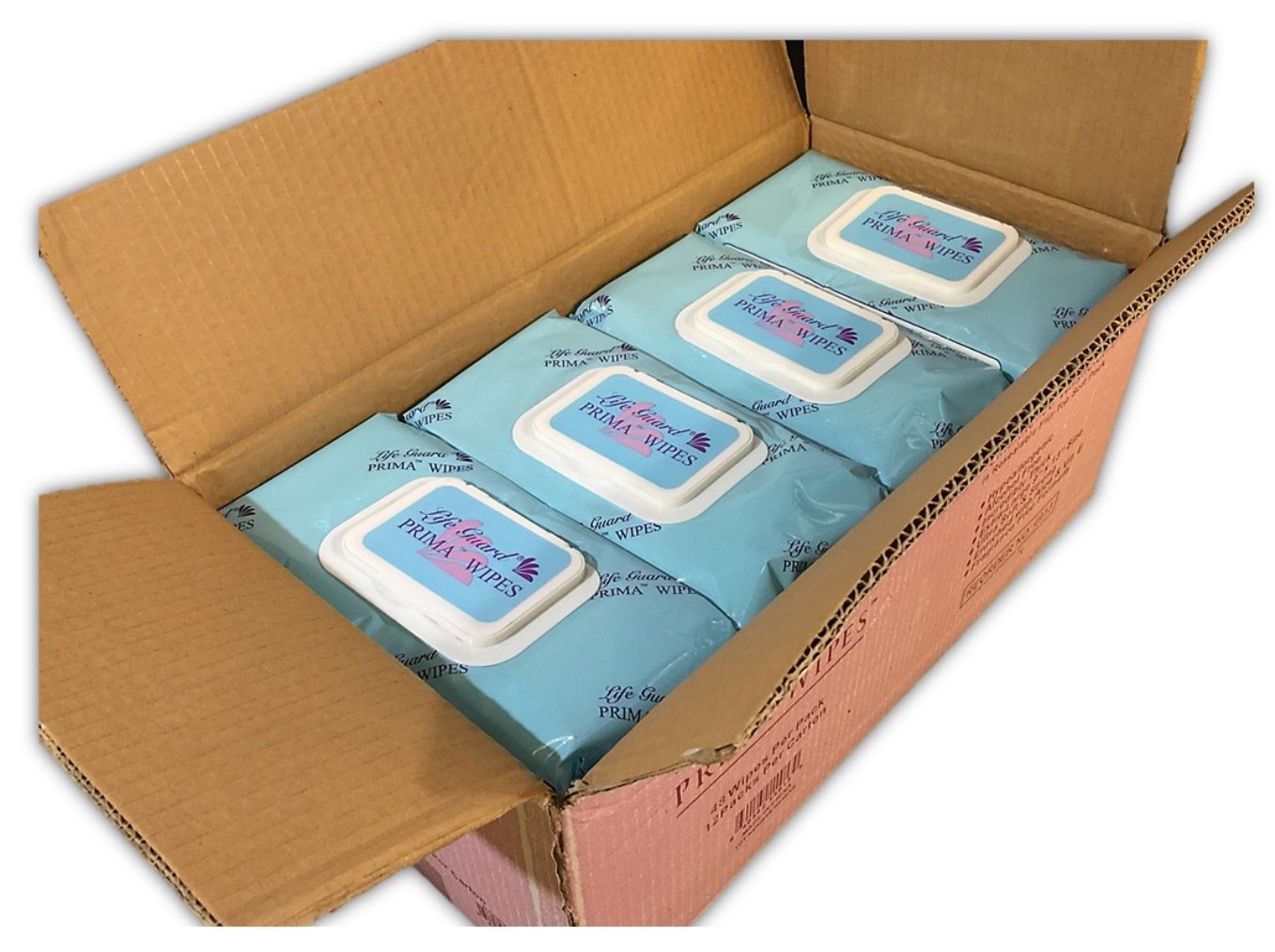 Prima Wipes Adult Washcloths, Bulk 12 Pack Case with 48 Extra-Large 9x13 Wipes Per Pack