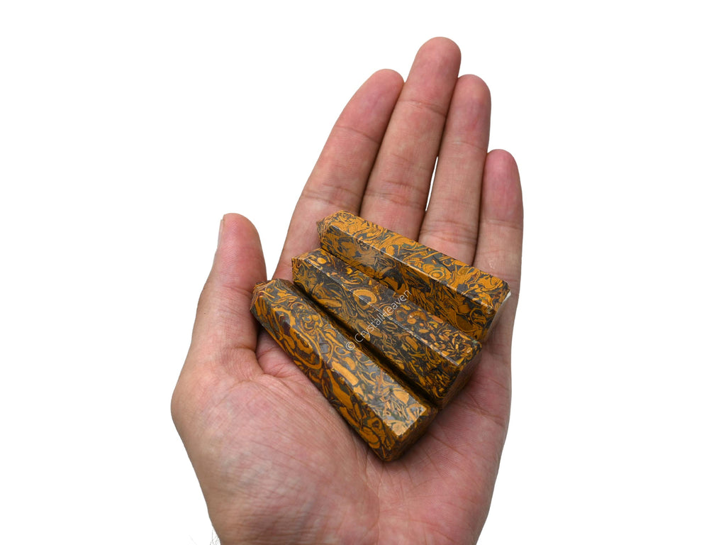 Crystal Heaven Certified Mariyam Calligraphy Jasper Crystal Tower Obelisk Point For Chakra,Healing & Balancing-Aaa Grade Origina