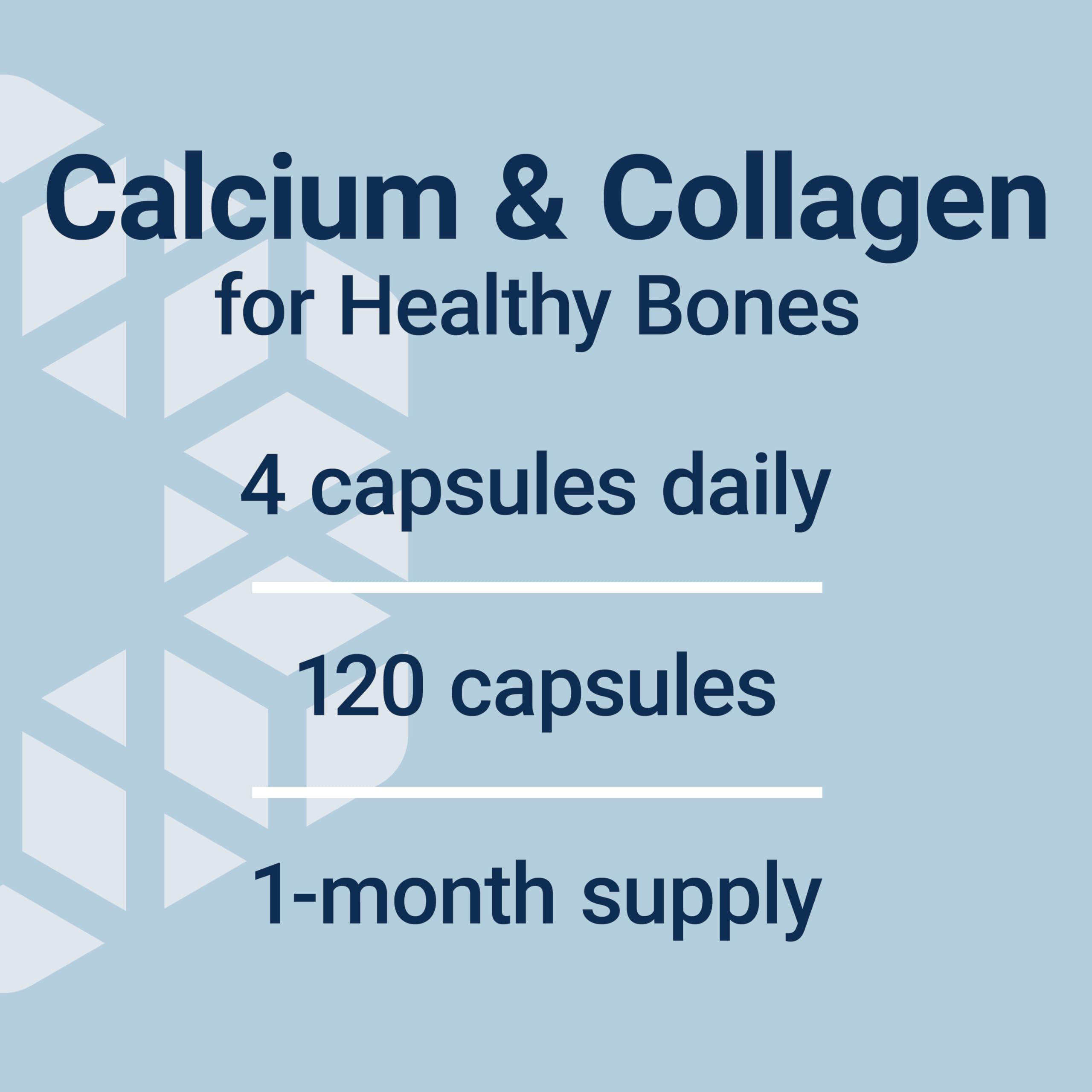 Life Extension Bone Strength Collagen Formula, Calcium Collagen chelate, Calcium fructoborate, Vitamin D3, Magnesium Citrate, Si