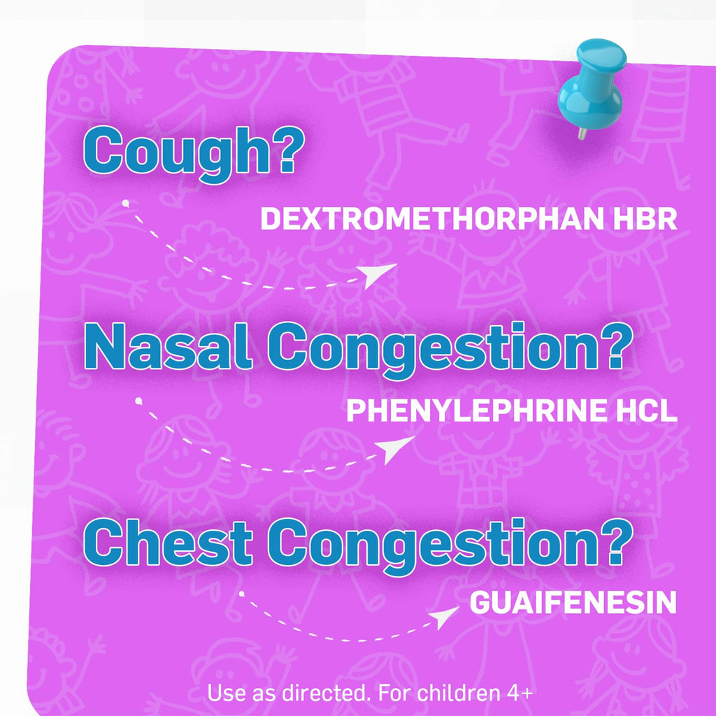 TUKOL Childrens Cough Medicine - Cough & Congestion Relief, Chestal Cough Suppressant for Kids, Childrens Cold and Cough Medic