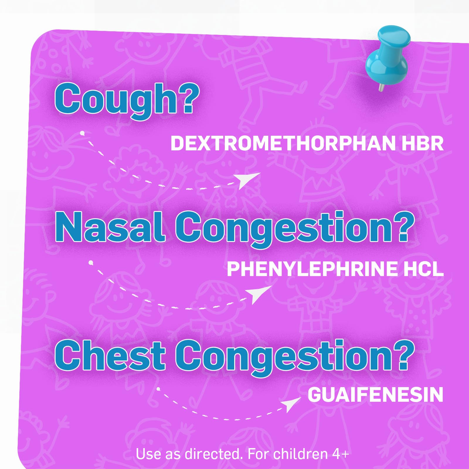 TUKOL Childrens Cough Medicine - Cough & Congestion Relief, Chestal Cough Suppressant for Kids, Childrens Cold and Cough Medic