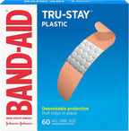 B-A Pl 60 5635 Wide Size 60s Band-Aid Plastic Comfort Flex