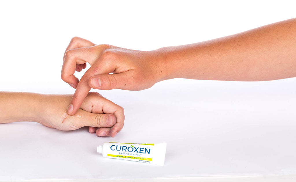 CUROXEN First Aid Antibiotic Ointment, 0.5oz | All-Natural & Organic Ingredients (0.5 Ounce)
