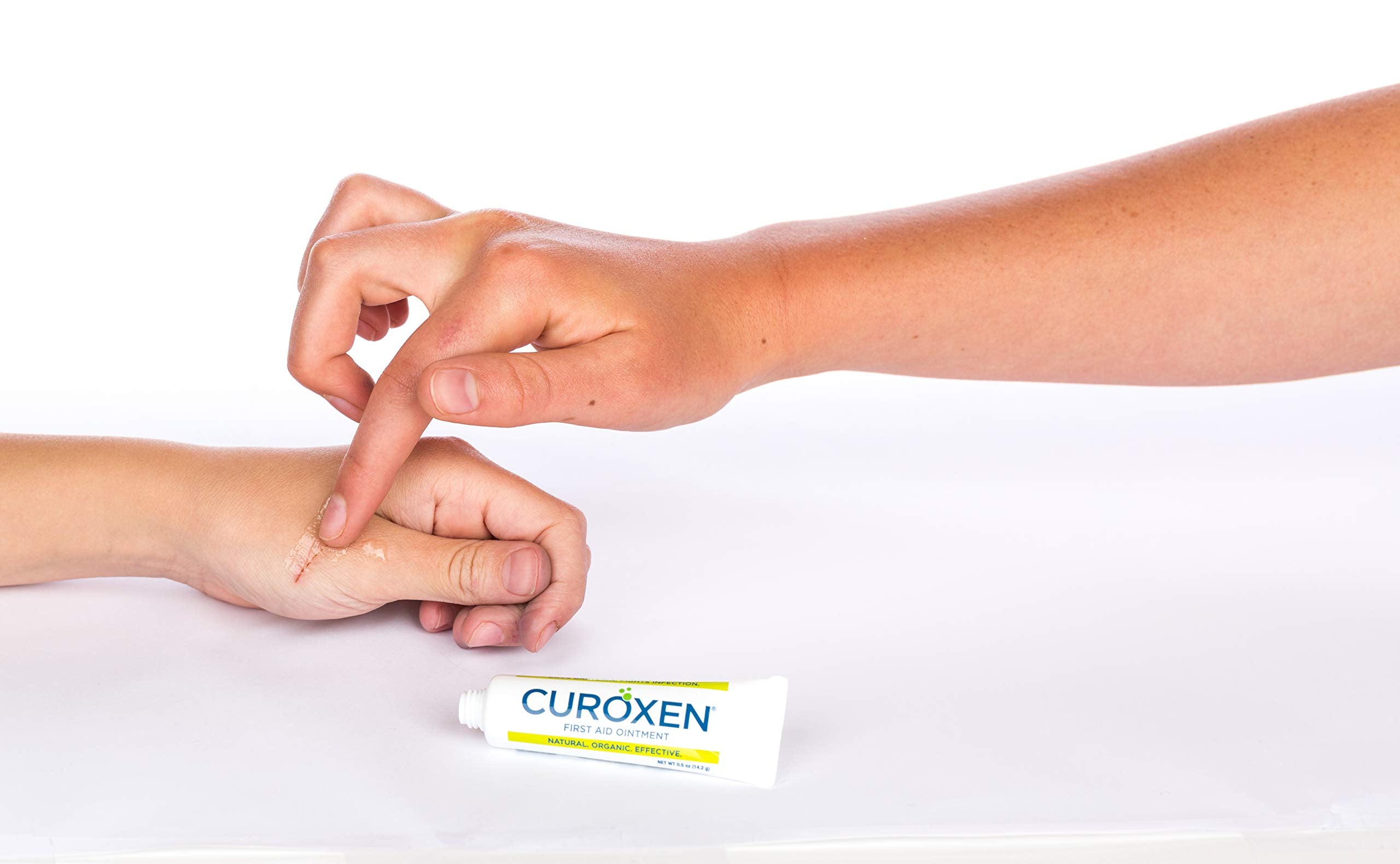 CUROXEN First Aid Antibiotic Ointment, 0.5oz | All-Natural & Organic Ingredients (0.5 Ounce)