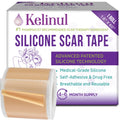 Silicone Scar Sheets(1.6'' x 60''Roll-1.5M) - Soft Silicone Gel Scar Tape Painless Silicone Tape Roll - Reusable, Medical Grade 