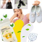 Outdoor Shoes Deodorant And Foot Deodorant Stickers, Natural Shoe Odor Removal Stickers - Strong Eucalyptus Lemongrass Fresh Sti