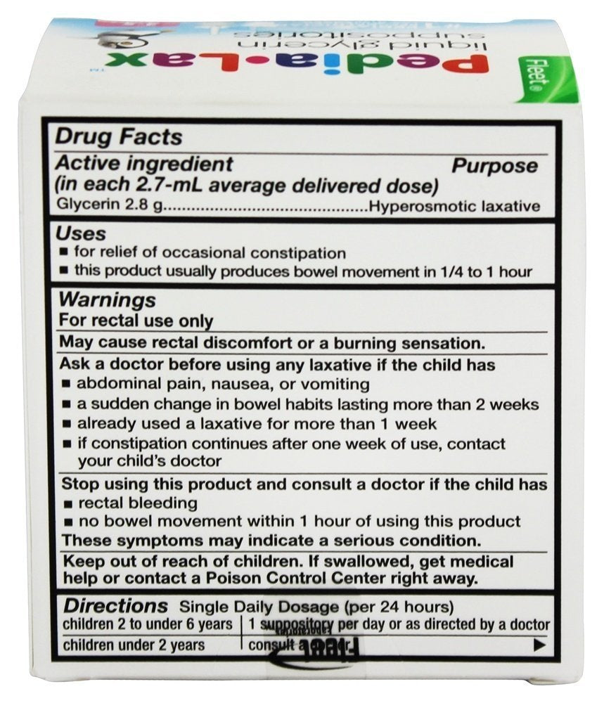 Pedia-Lax Enema - 2.25 oz - 6 ct