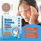 40PCS Motion Sickness Patches, Anti Nausea Sea Sickness Patch for Cruise, No Side Effects for Car and Boat Rides, Ships, Cruise