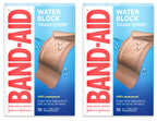 Band-Aid Brand Adhesive Bandages, Extra Large Tough Strips, Waterproof, 10 Count (Pack of 2)