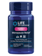 Life Extension Menopause Relief - Siberian Rhubarb, Menopause Supplement for Women, Ease hot Flashes, Mood Swings, Night Sweats 