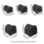10 Pcs High Heel Protectors, 5 Sizes Stoppers & Repair Cap for High Heels Anti-Slip Heel Cover Caps for Outdoor Activities Wetla