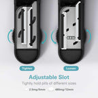 DEPAD Pill Cutter Splitter for Cutting Multiple Pills, Adjustable Pill Cutter Splitter for Small and Tiny Pills, Pill Cutter for