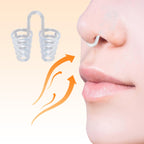 Nose Vent Sinus Relief Dilator (Pack of 12 Large Size) Hard Silicone Vents - A Simple Solution for Nasal Snorers - Reusable Snor