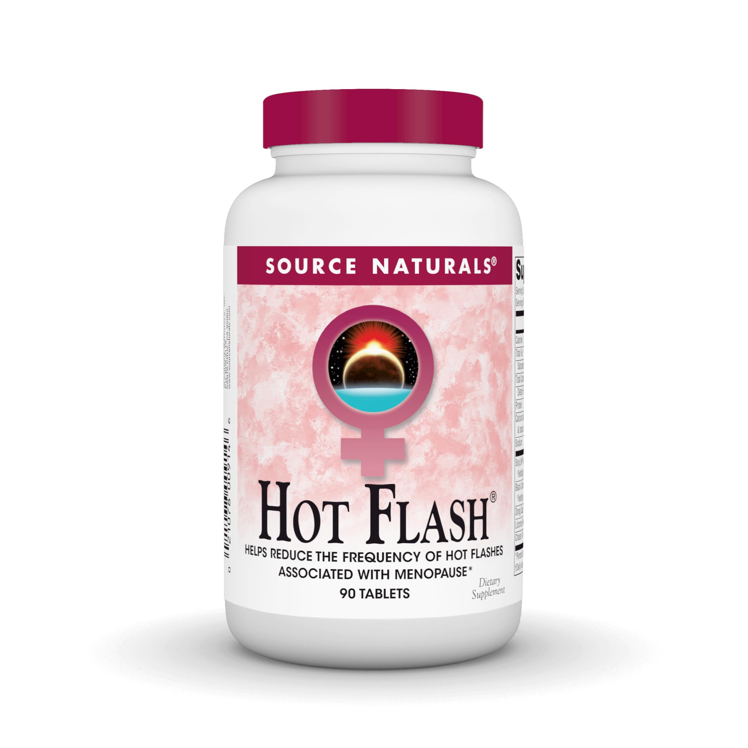Source Naturals Hot Flash, Helps Reduce The Frequency of Hot Flashes* - 90 Tablets