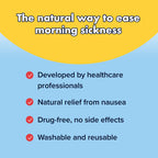 Preggie Anti-Nausea Wristbands - Morning Sickness Relief - Clinically Tested Nausea Relief Aid - Pregnancy Nausea Relief - Acupr