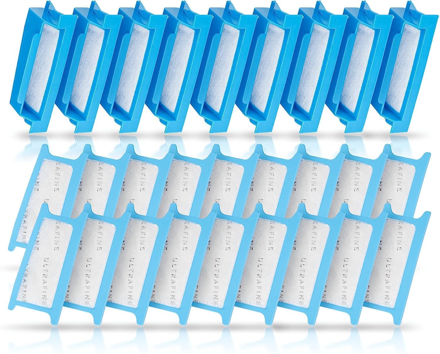 NUWAVE CPAP Filters (27 ct) for Respironics DreamStation 1 CPAP Machine. Includes 18 Ultrafines and 9 Reusable Filters (27 Total