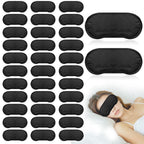40 Pcs Eye Mask Sleep Masks Bulk Blindfolds for Team Building Party Games with Nose Pad and Adjustable Strap for Women Men 4 Lay