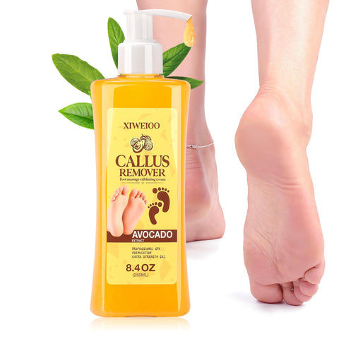 XIWEIOO Foot Callus Remover Gel Kit Heel Exfoliator Dead Skin Remover Pedicure Foot Spa Products Set Home Pedicure Foot Care Spa
