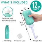 Cynpel Peri Bottle - Postpartum and Perineal Care - FSA HSA Eligible - Portable Hand Held Travel Bidet Sprayer for Women or Men