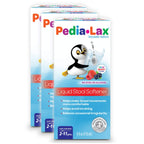 Pedia-Lax Liquid Stool Softener for Kids, Ages 2-11, Berry Flavor, 4 Fl Oz (Pack of 3) Packaging may vary