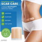 Silicone Scar Sheets,Silicone Scar Tape, (1.6    x 60    Roll, 1.5M) Scar Removal Strips for Surgical Scars,Keloids, C-Section,