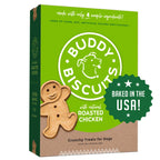 Buddy Biscuits 16 oz Box of Whole Grain Crunchy Dog Treats Made with Natural Roasted Chicken