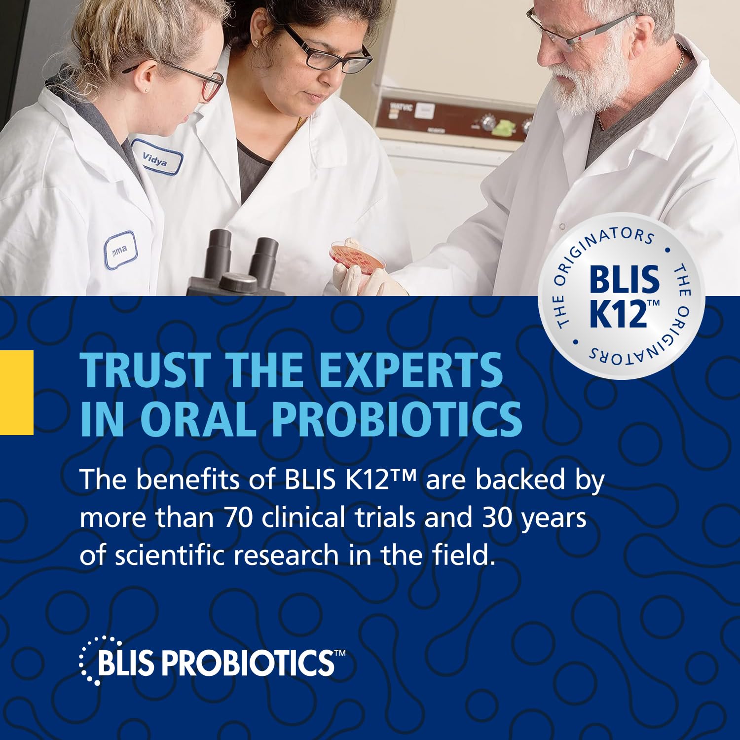 BLIS HoneyBlis Oral Probiotic Throat Lozenges with Soothing Manuka Honey K12 Probiotics (1 Billion Cfu) to Support Immunity & So