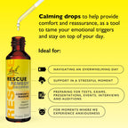 RESCUE REMEDY Dropper, 20mL Natural Homeopathic Stress Relief
