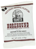 Claeys Natural Horehound Drops, 6-Ounce Packages (Pack of 12)