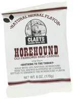 Claeys Natural Horehound Drops, 6-Ounce Packages (Pack of 12)